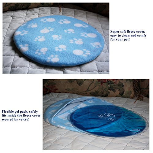 Soft Cooling and Microwave Heating Non-Toxic Gel Pad - Cat/Dog