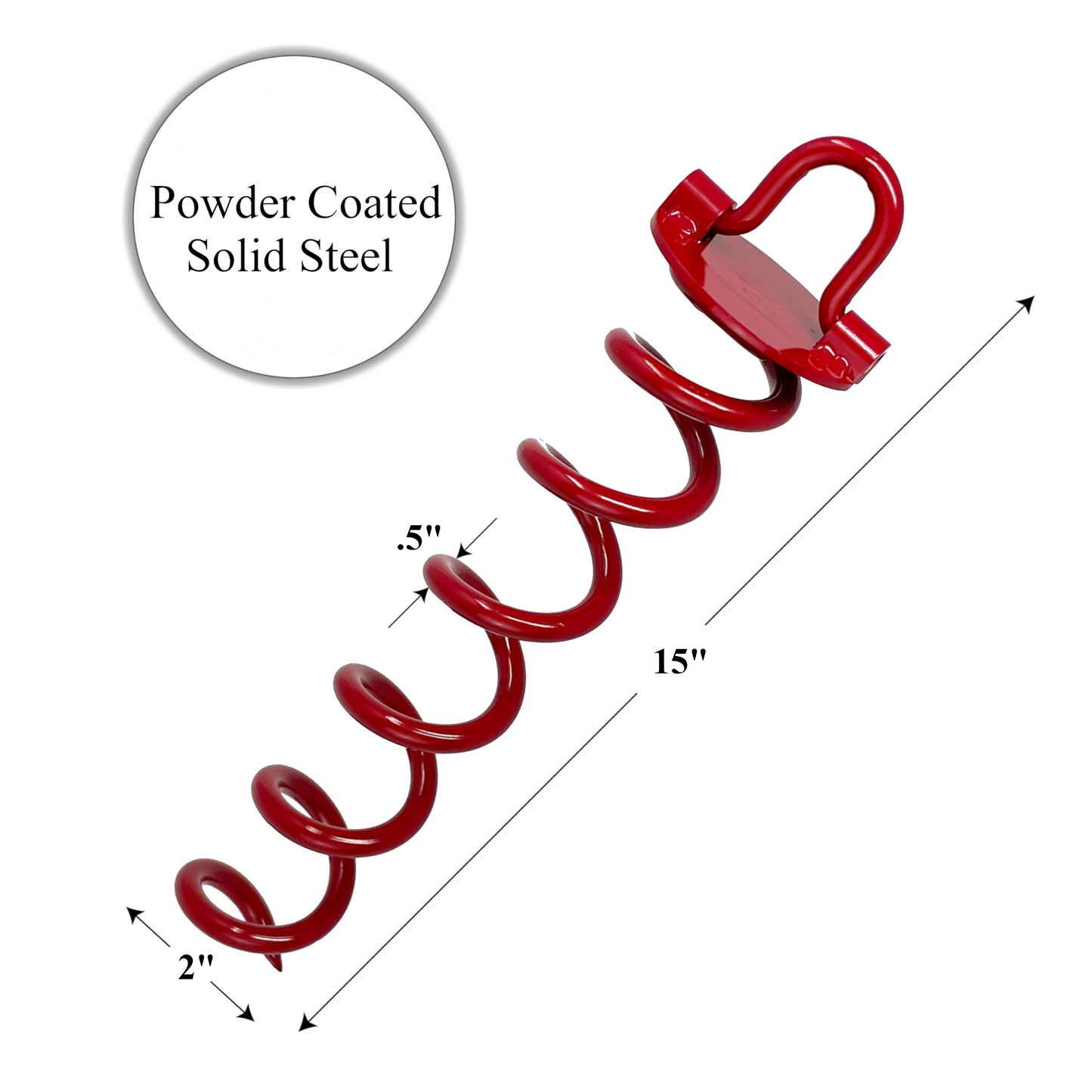 Dog Ground Anchor for Cable or Leash