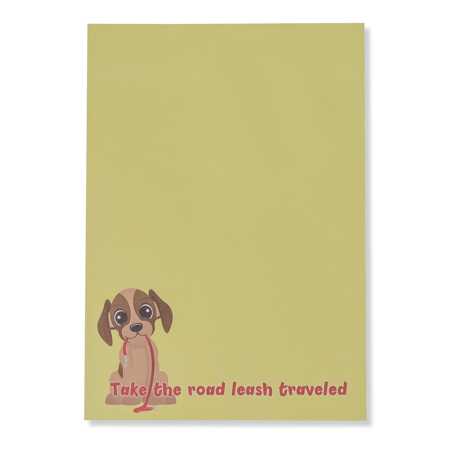 Dog Themed Notepads with Refrigerator Magnets Gift