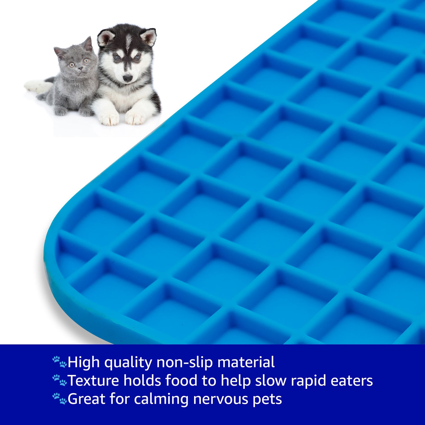 Pet Slow Feeding Lick-mat 2 Pack