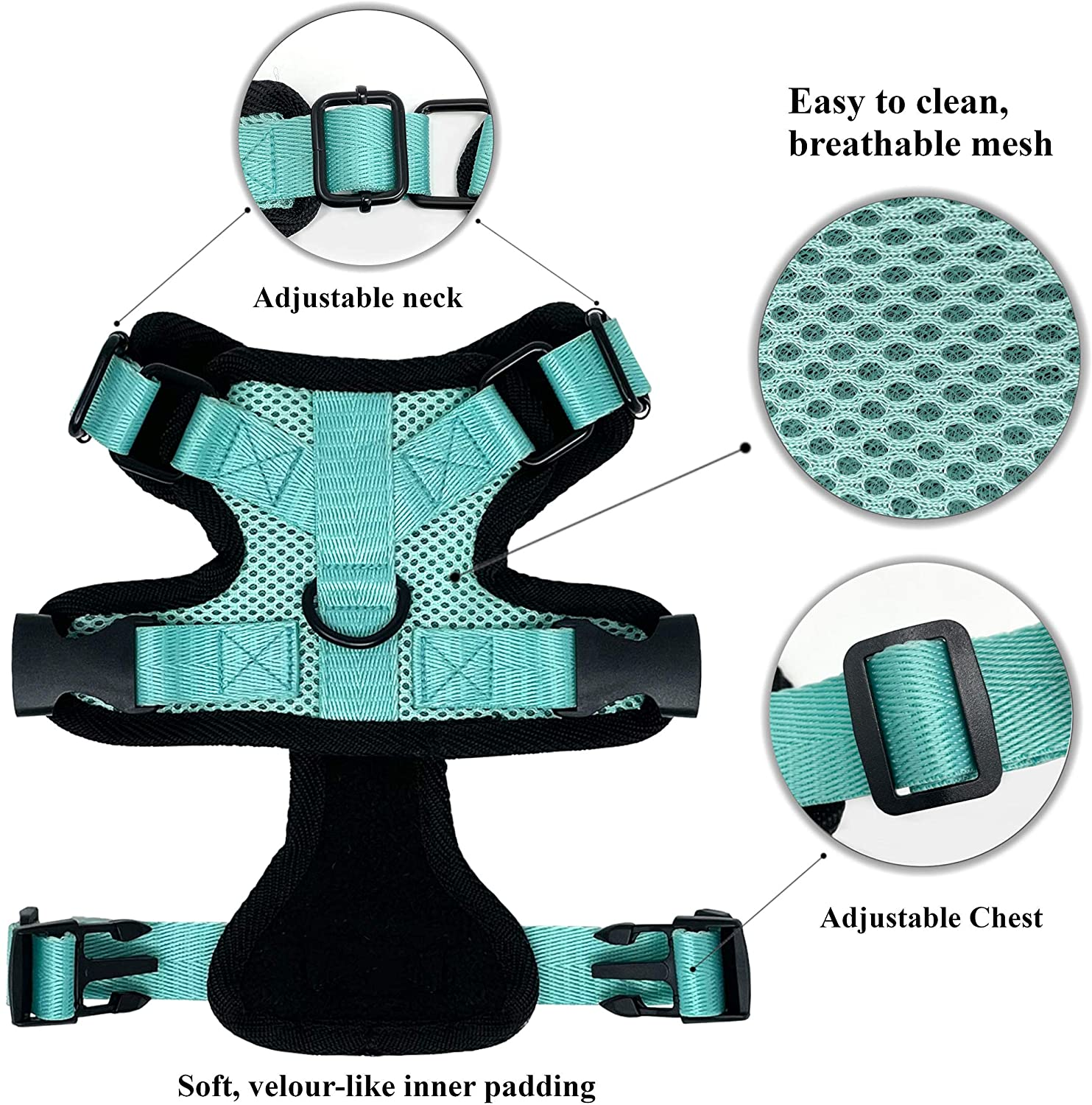 Cat Harness and Leash Adjustable for Walking - Nurturing Pets