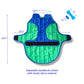 Waterproof Quilted Reversible Dog Jacket - Blue, 2 Sizes