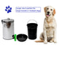 Outdoor Dog Poop/Waste Can with Poop Bag Rolls - 16" Tall (Medium)