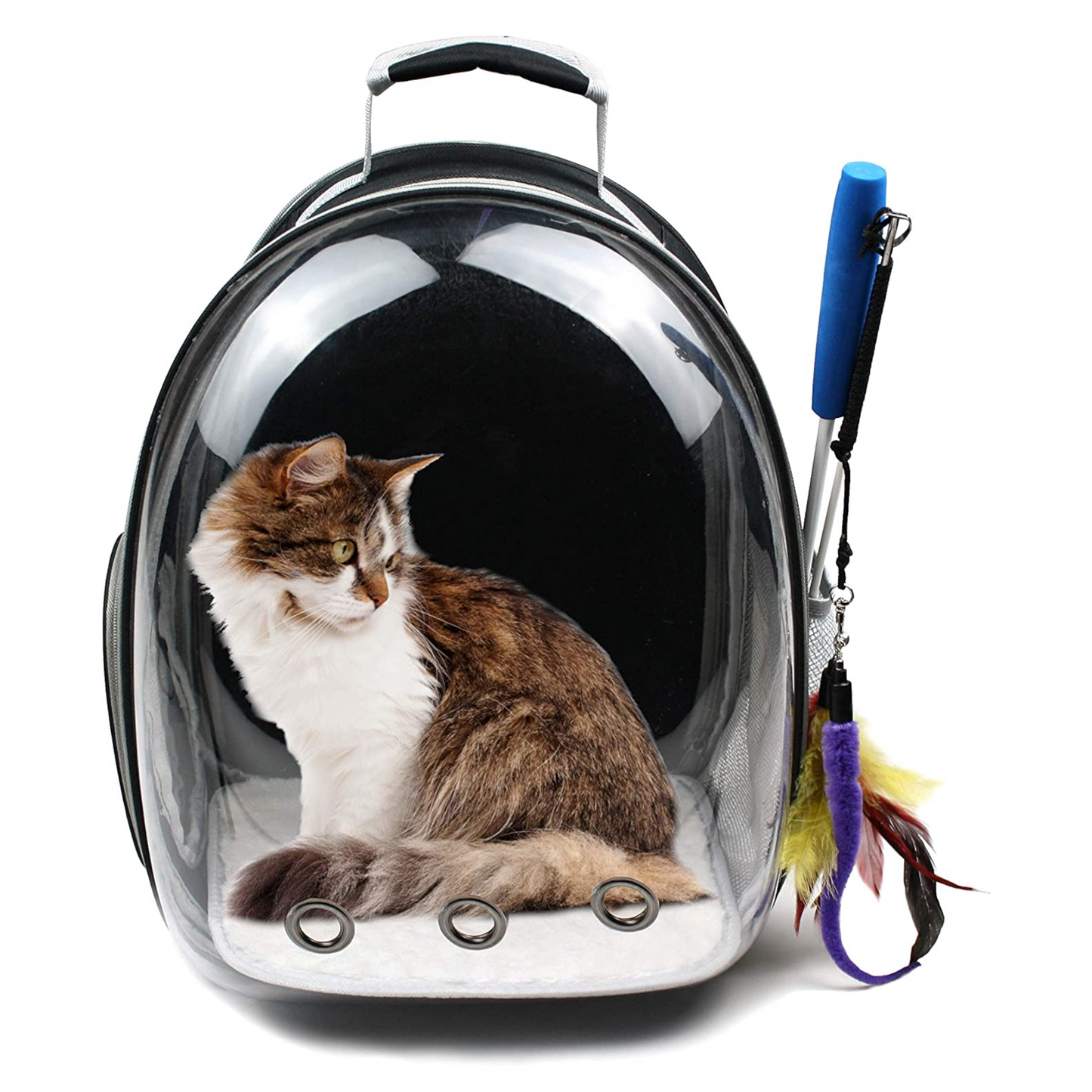 Bubble Backpack Small Dog/Cat Carrier - Bonus Wand