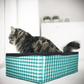 Cat Portable Litter Box - Teal