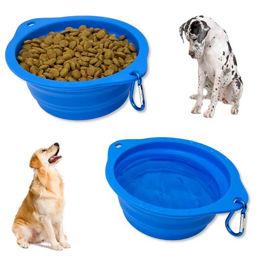 Collapsible Dog Bowls 2 Pack