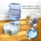 Automatic Food-Water Dispensing Bottles - Bonus Dog Toy