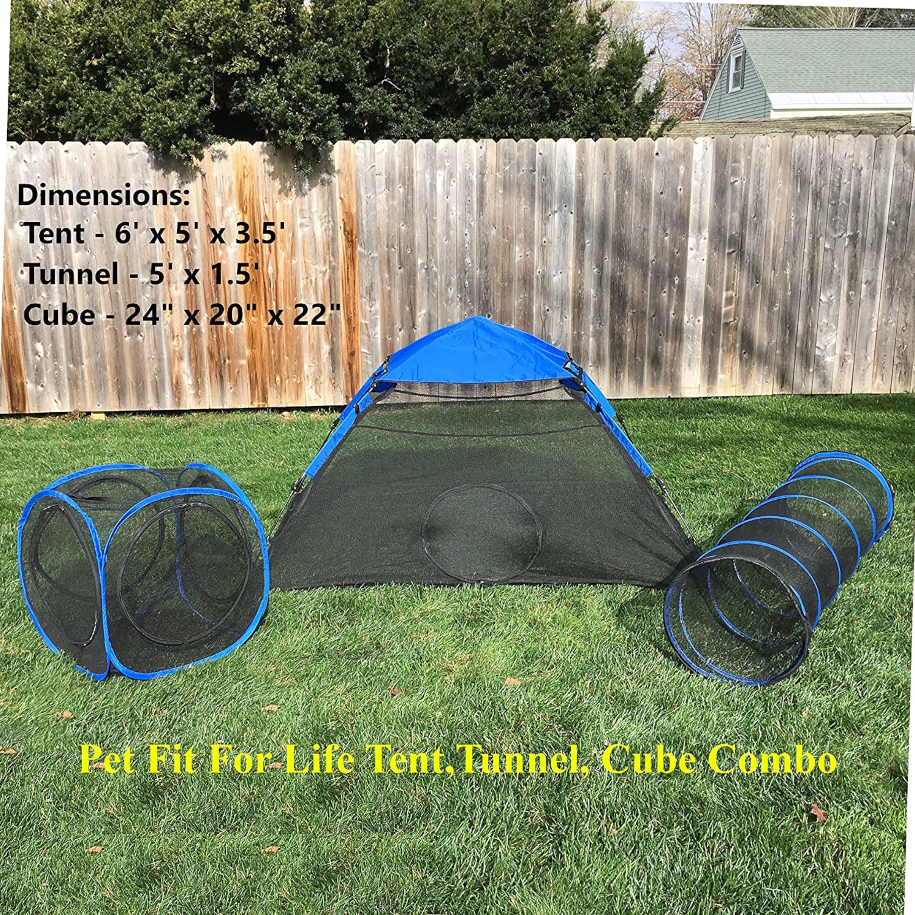 Outdoor cat tent and hot sale tunnel